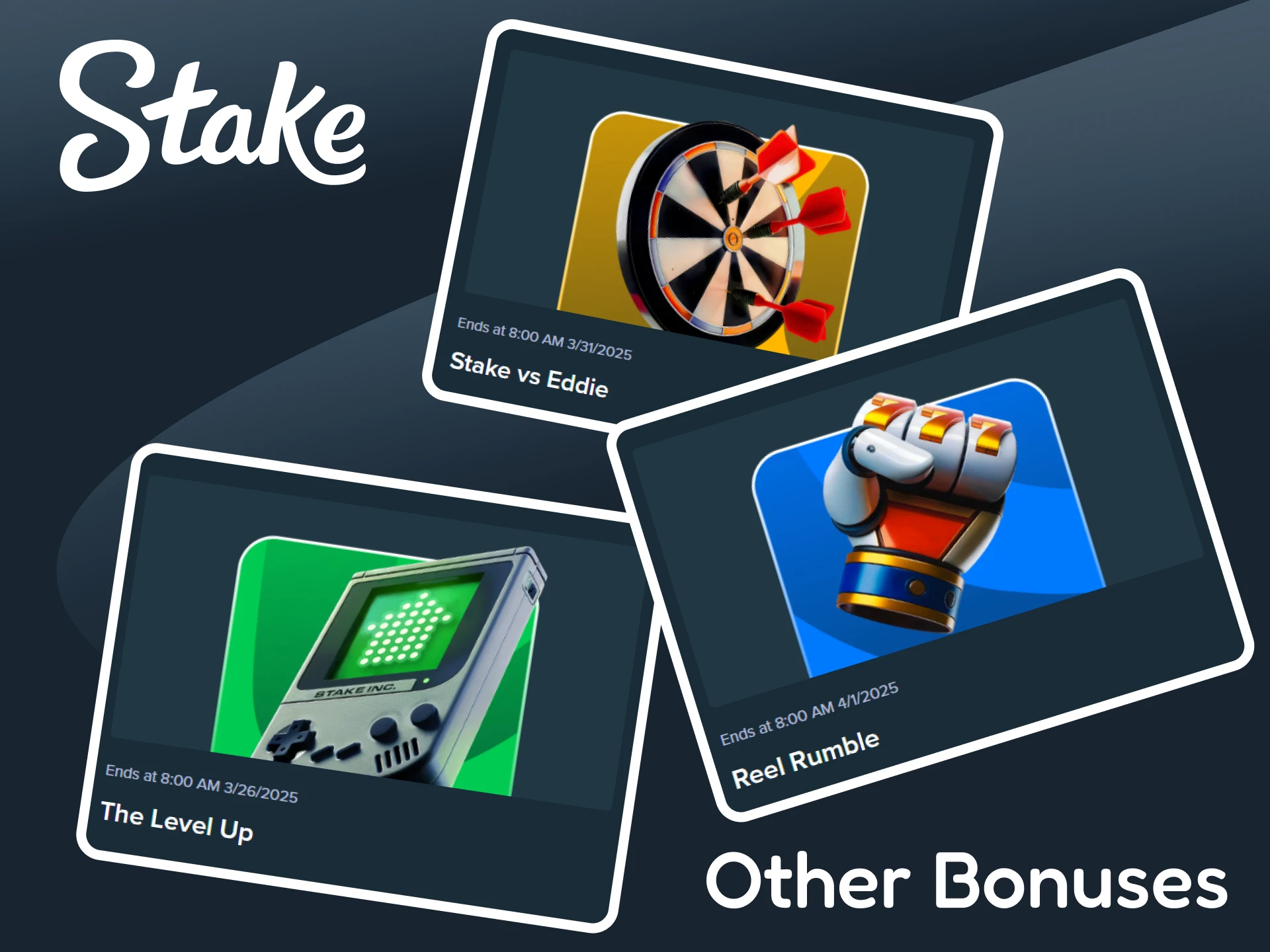Check out the other bonuses offered by Stake.