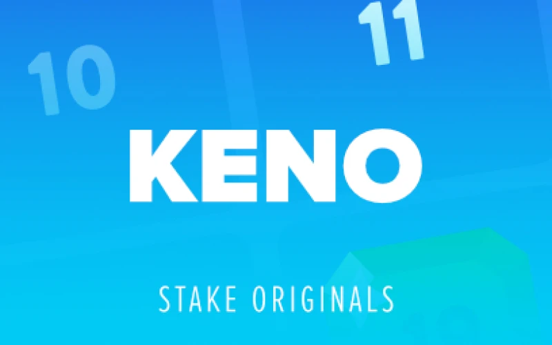 Stake Originals offers you to play Keno.