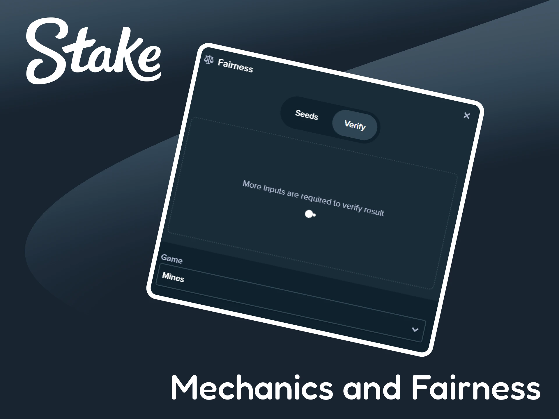 Check out the game mechanics on the Stake platform.