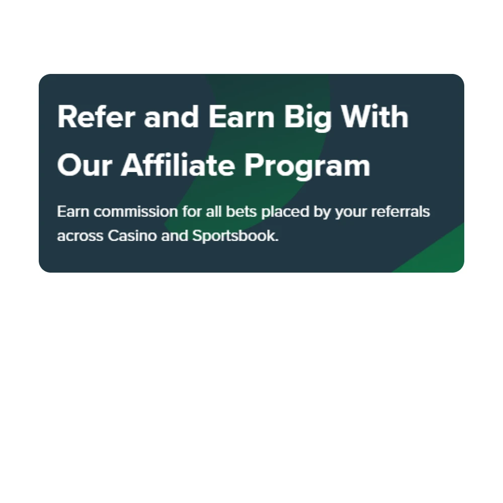 Join the Stake affiliate program to earn commissions.