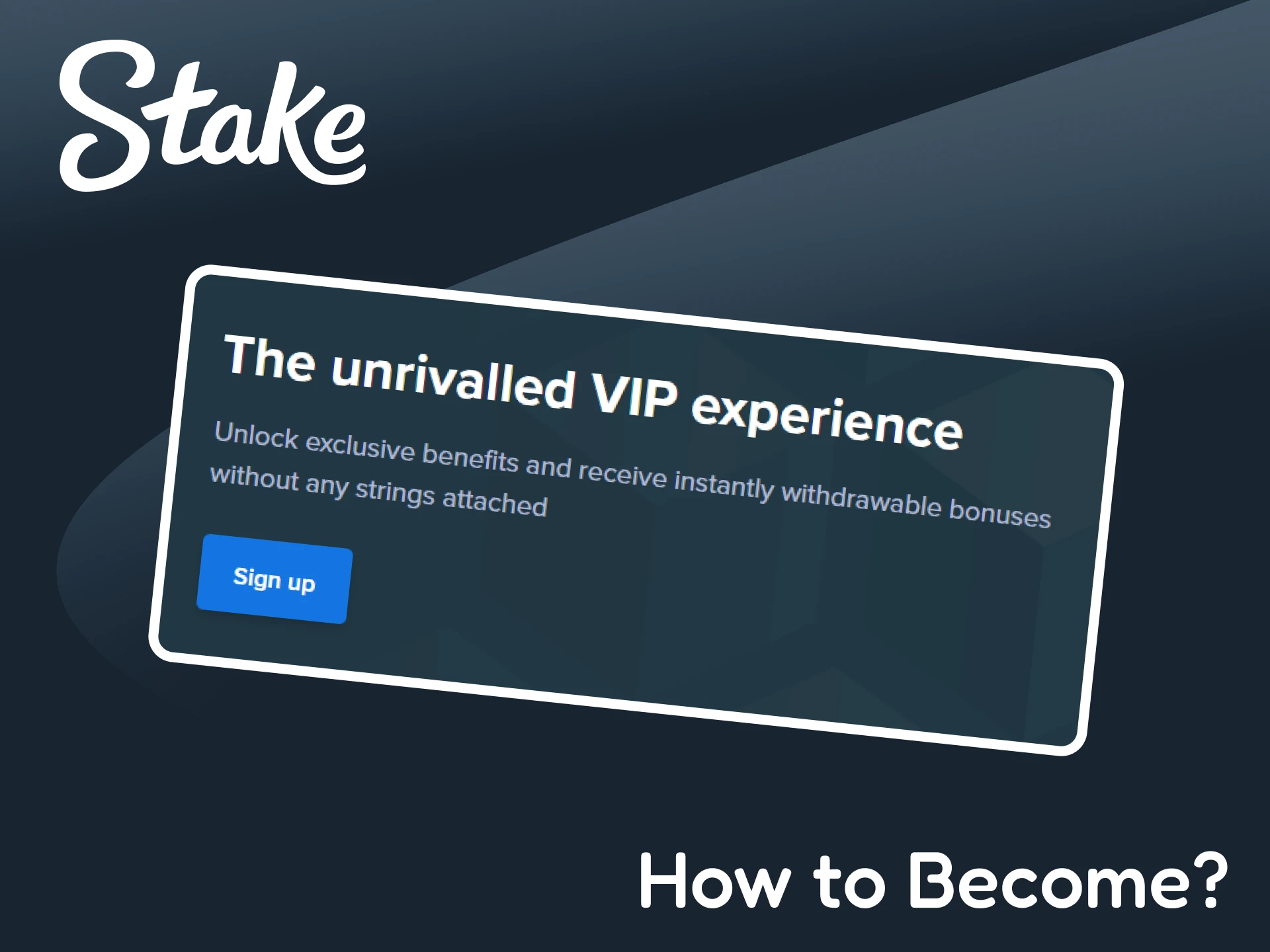 Learn how to join the VIP Club on the Stake platform.