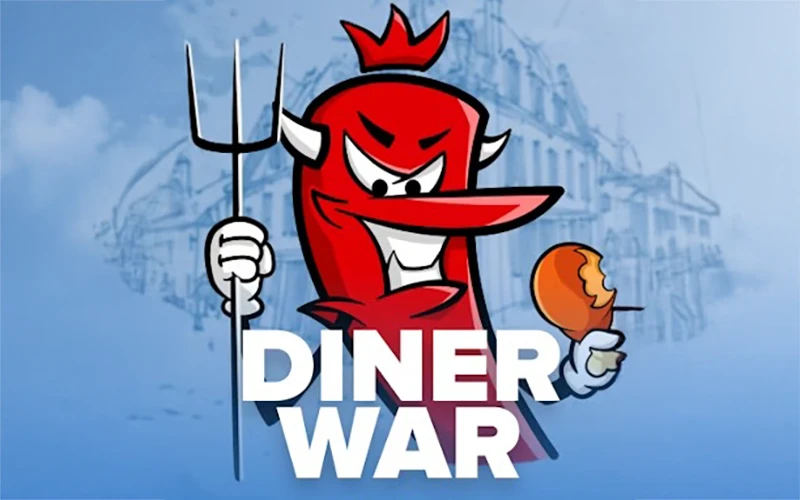 Show off your skills and flair in the Diner War game from Stake casino.